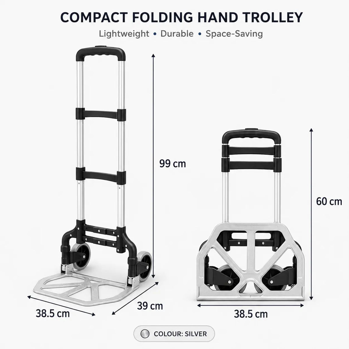 LES Super Compact Hand Trolley Truck - CLEARANCE