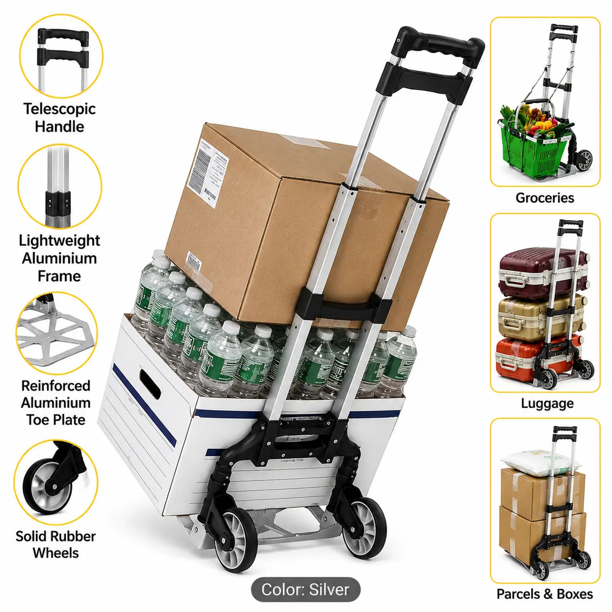 LES Super Compact Hand Trolley Truck - CLEARANCE
