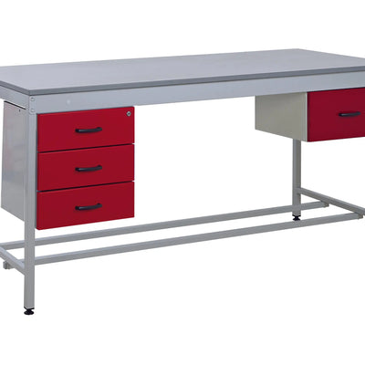 Taurus Utility Workbench with Triple Drawer & Single Drawer Taurus 