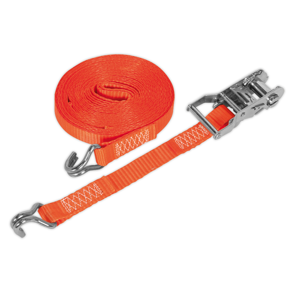 Sealey Ratchet Strap Polyester Webbing 25mm 1500kg