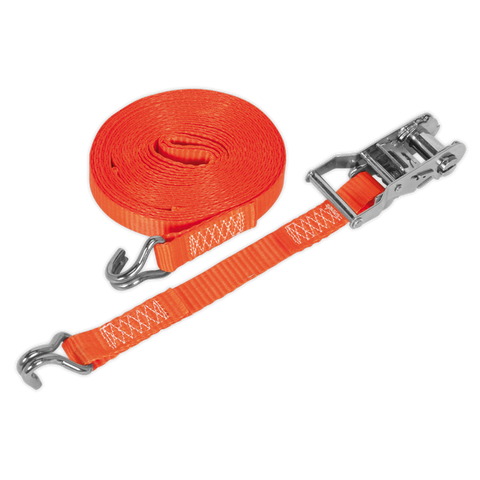 Sealey Ratchet Strap Polyester Webbing 25mm 1500kg