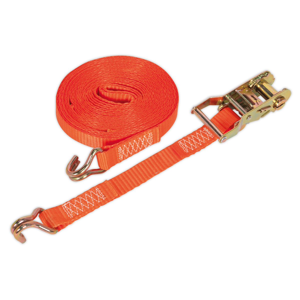 Sealey Ratchet Strap Polyester Webbing 25mm 1500kg