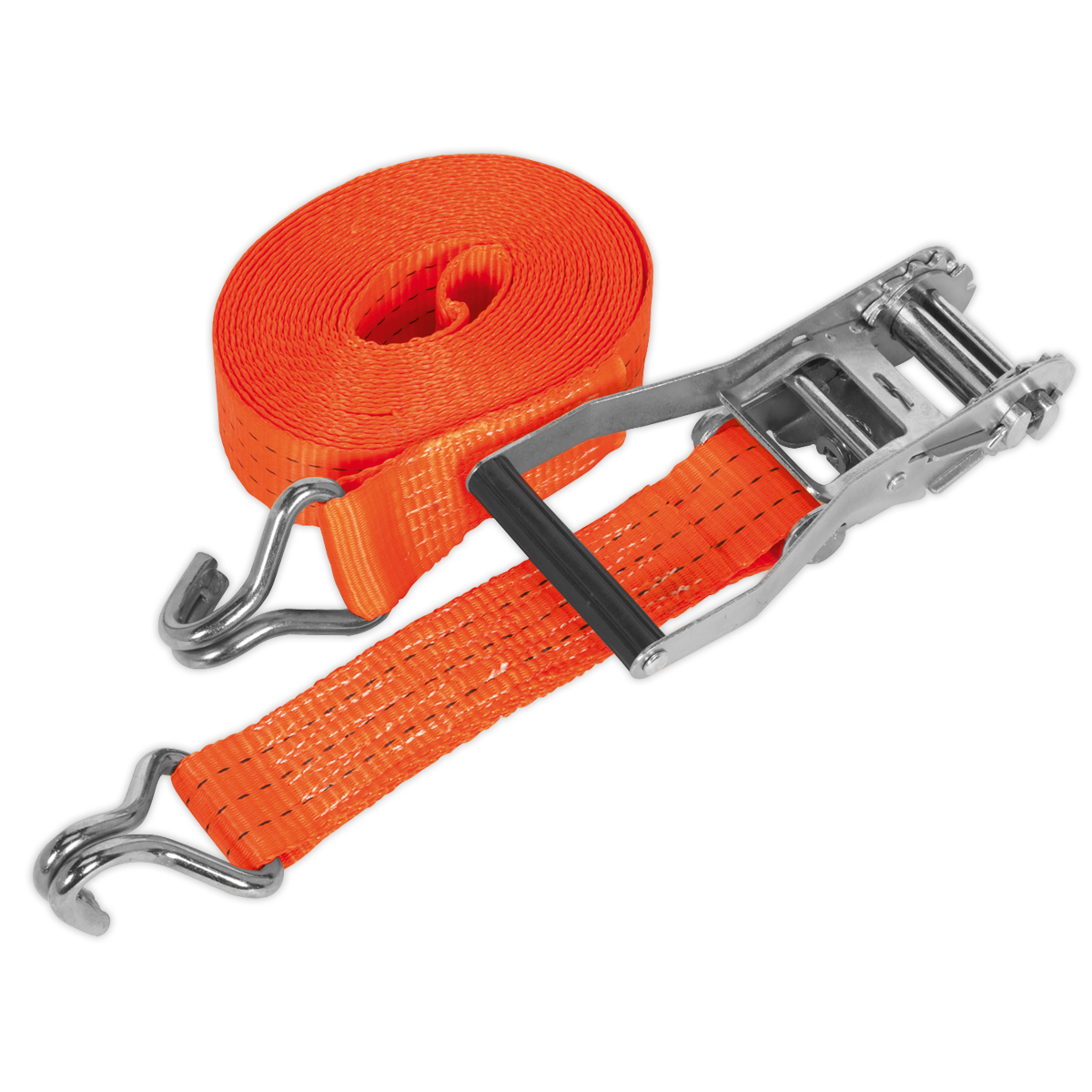 Sealey Ratchet Strap Polyester Webbing 50mm 3000kg