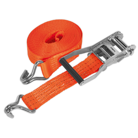 Sealey Ratchet Strap Polyester Webbing 50mm 3000kg