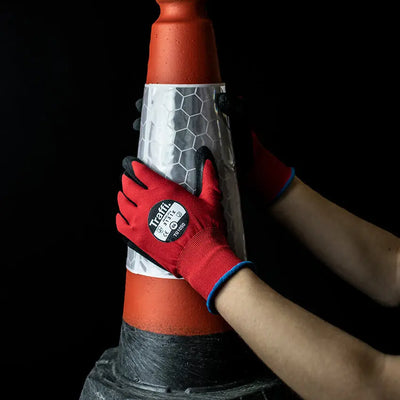 Traffi TG1050 X-DURA LATEX Cut Level 1 Safety Glove - Pack of 10 Traffi 