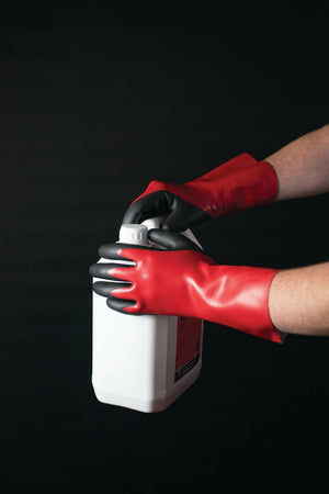 Traffi TG1500 Waterproof Chemical Cut Level A Safety Glove - Pack of 10