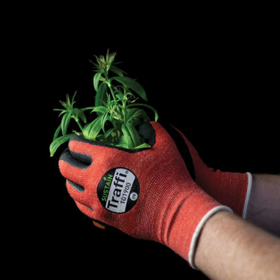 Traffi TG1900 Sustain rPET Biodegradable Cut Level A Safety Glove - Pack of 10 Traffi 