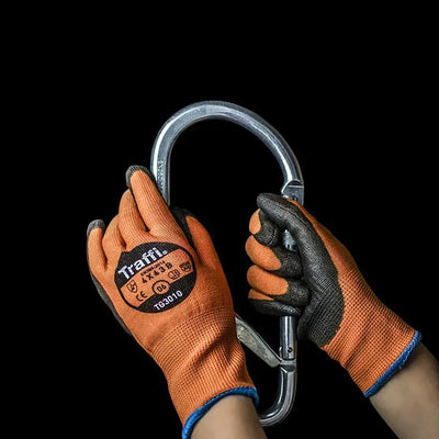 Traffi TG3010 X-DURA Classic PU Cut Level B Safety Glove - Pack of 10 Traffi 