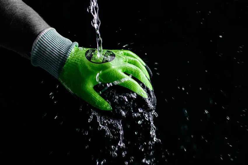 Traffi TG5060 WATERPROOF Nitrile Cut Level C Safety Glove - Pack of 10 Traffi 