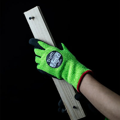 Traffi TG5070 X-DURA Thermal Latex Cut Level D Safety Glove - Pack of 10 Traffi 