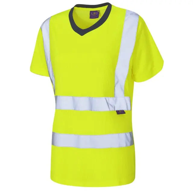 LEO Belstone ISO 20471 Class 2 Comfort EcoViz Women's T Shirt LEO 