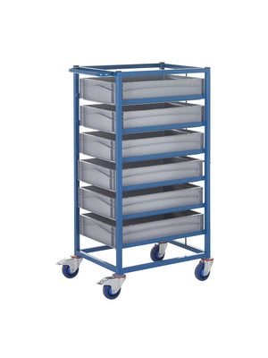 Tray Racks complete with Containers