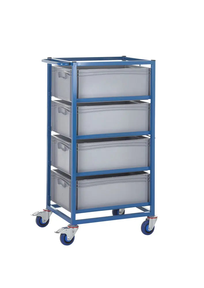Tray Racks complete with Containers