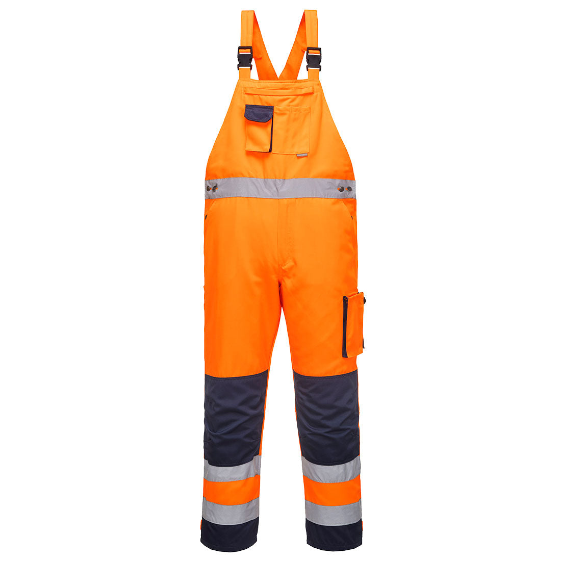 Portwest TX52 Dijon Hi Vis Contrast Work Bib and Brace Portwest 
