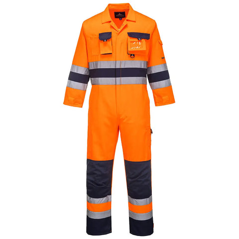 Portwest TX55 Nantes Hi Vis Contrast Work Coverall