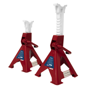 Sealey Ratchet Type Axle Stands (Pair) 3 Tonne Capacity per Stand