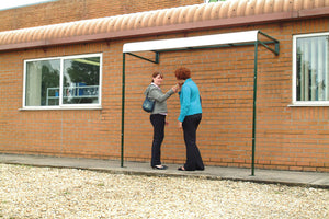 Wall Mounted Smoking Shelter