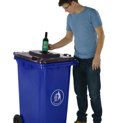Wheeled Bins with Bottle Hole Lid GPC Industries Ltd 