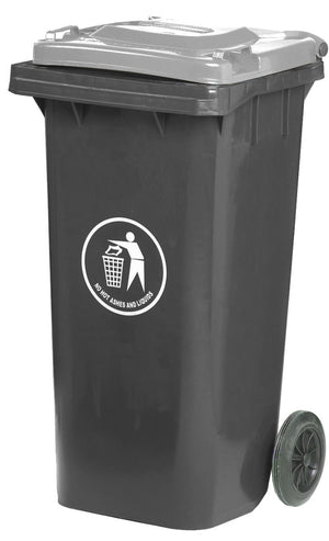 Wheeled Bins with Coloured Lids