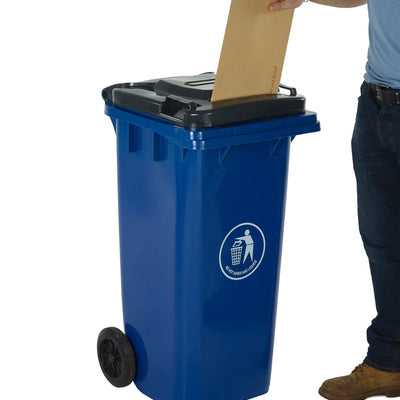 Wheeled Bins with Letter Slot Lid GPC Industries Ltd 