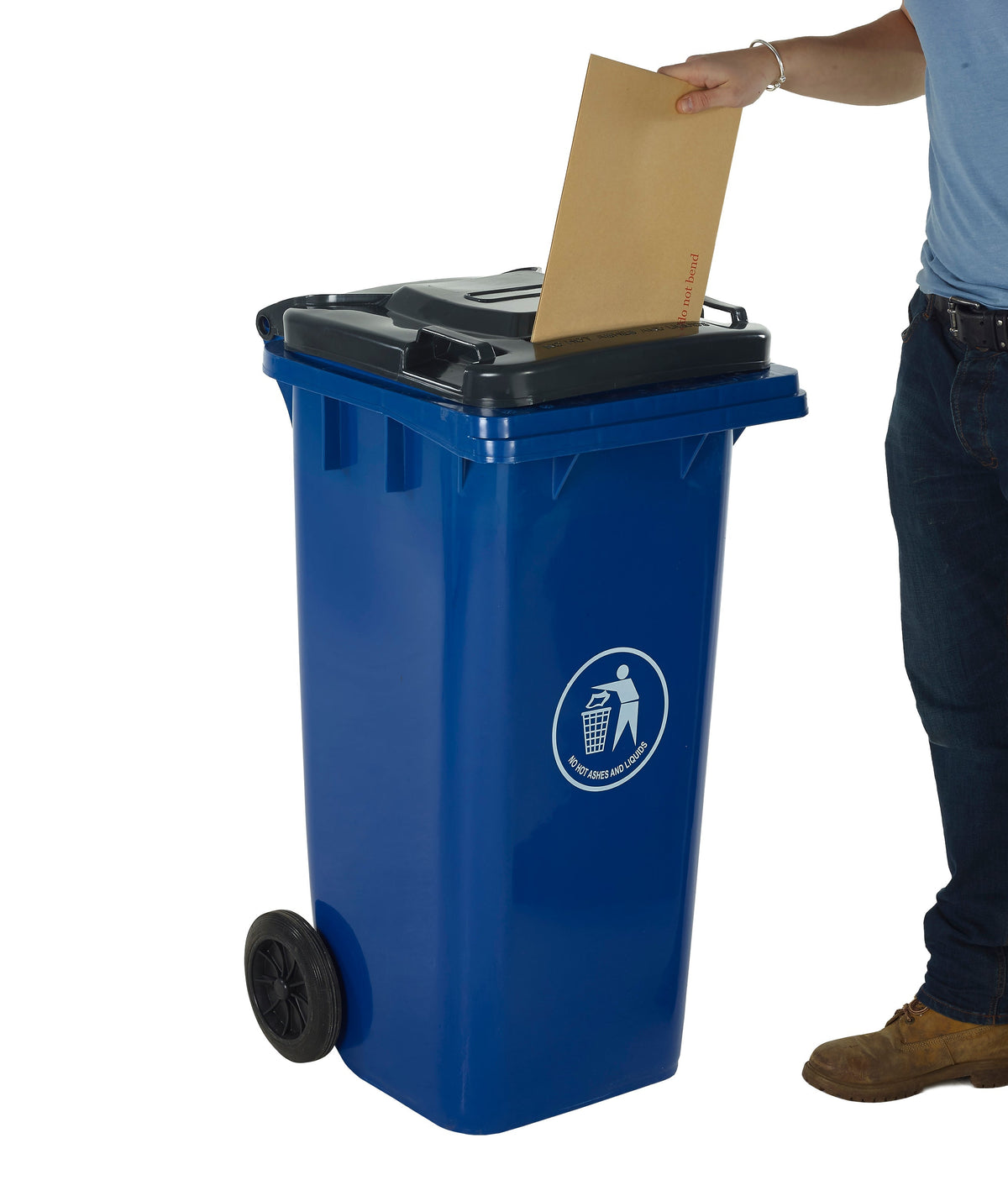 Wheeled Bins with Letter Slot Lid GPC Industries Ltd 