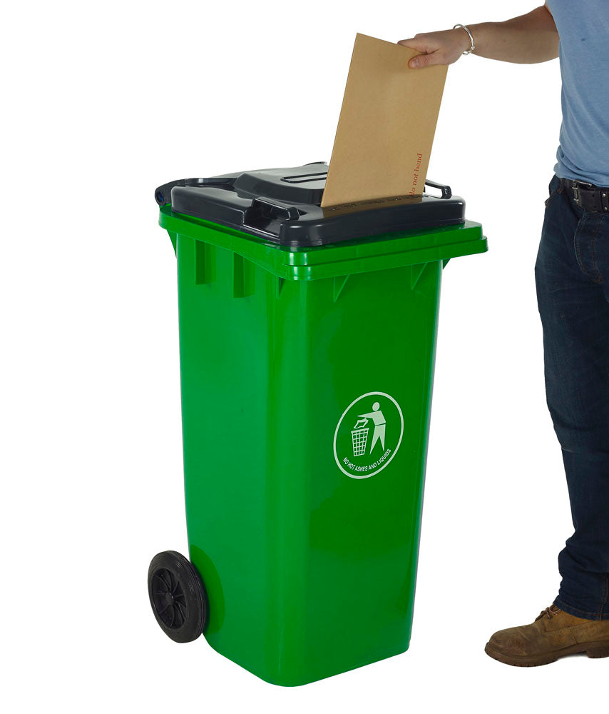Wheeled Bins with Letter Slot Lid GPC Industries Ltd 