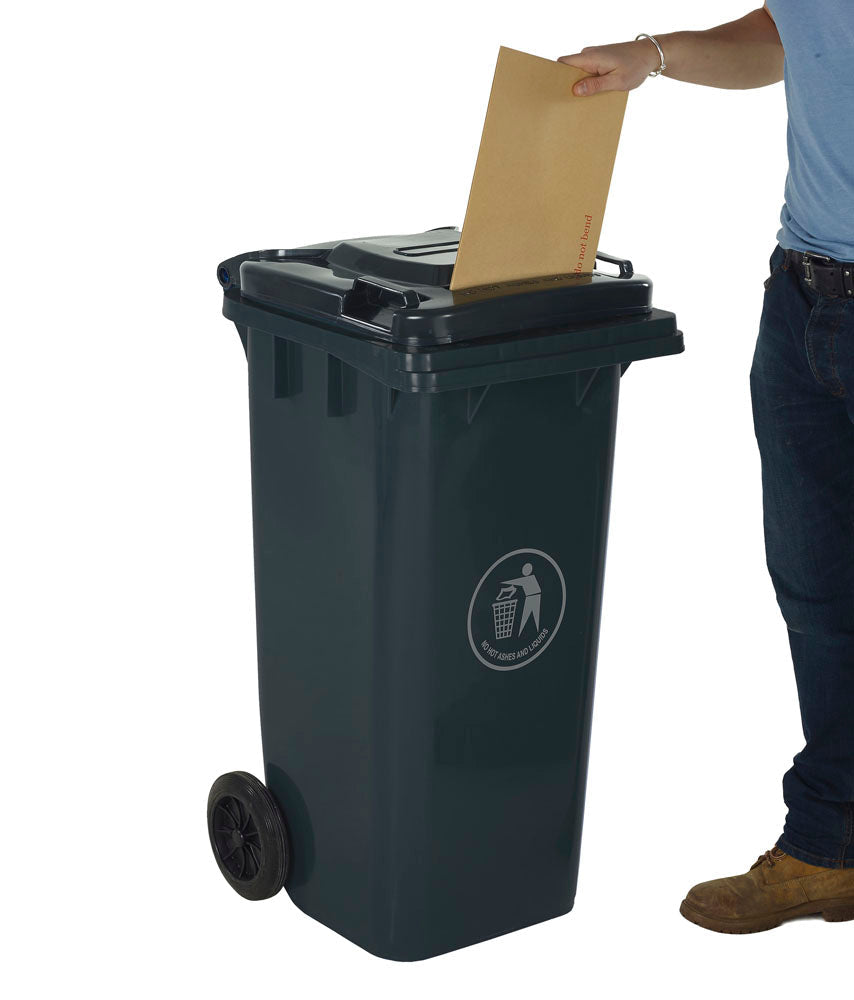 Wheeled Bins with Letter Slot Lid GPC Industries Ltd 