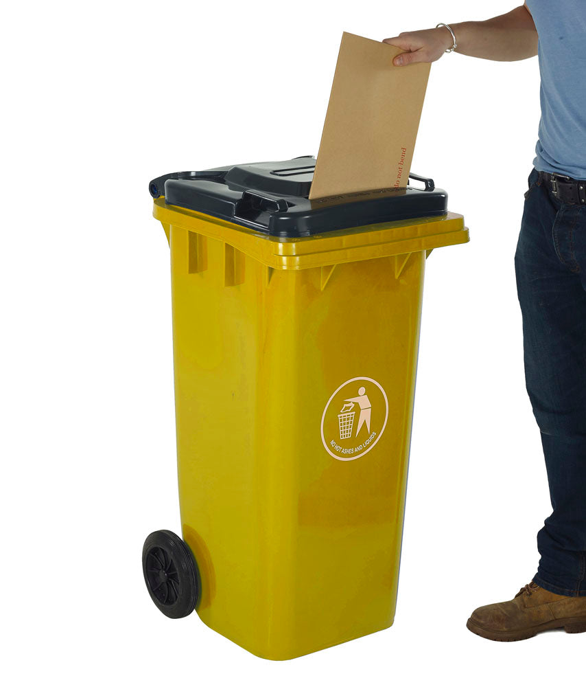 Wheeled Bins with Letter Slot Lid GPC Industries Ltd 