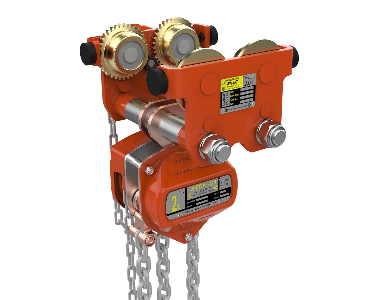 William Hackett ATEX C4 Combined Chain Hoist and Trolley