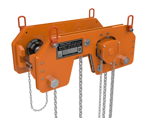 William Hackett SS-C4 QP Ultra Low Headroom Trolley Hoist