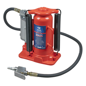 Sealey Air Operated Hydraulic Bottle Jack 12 Tonne