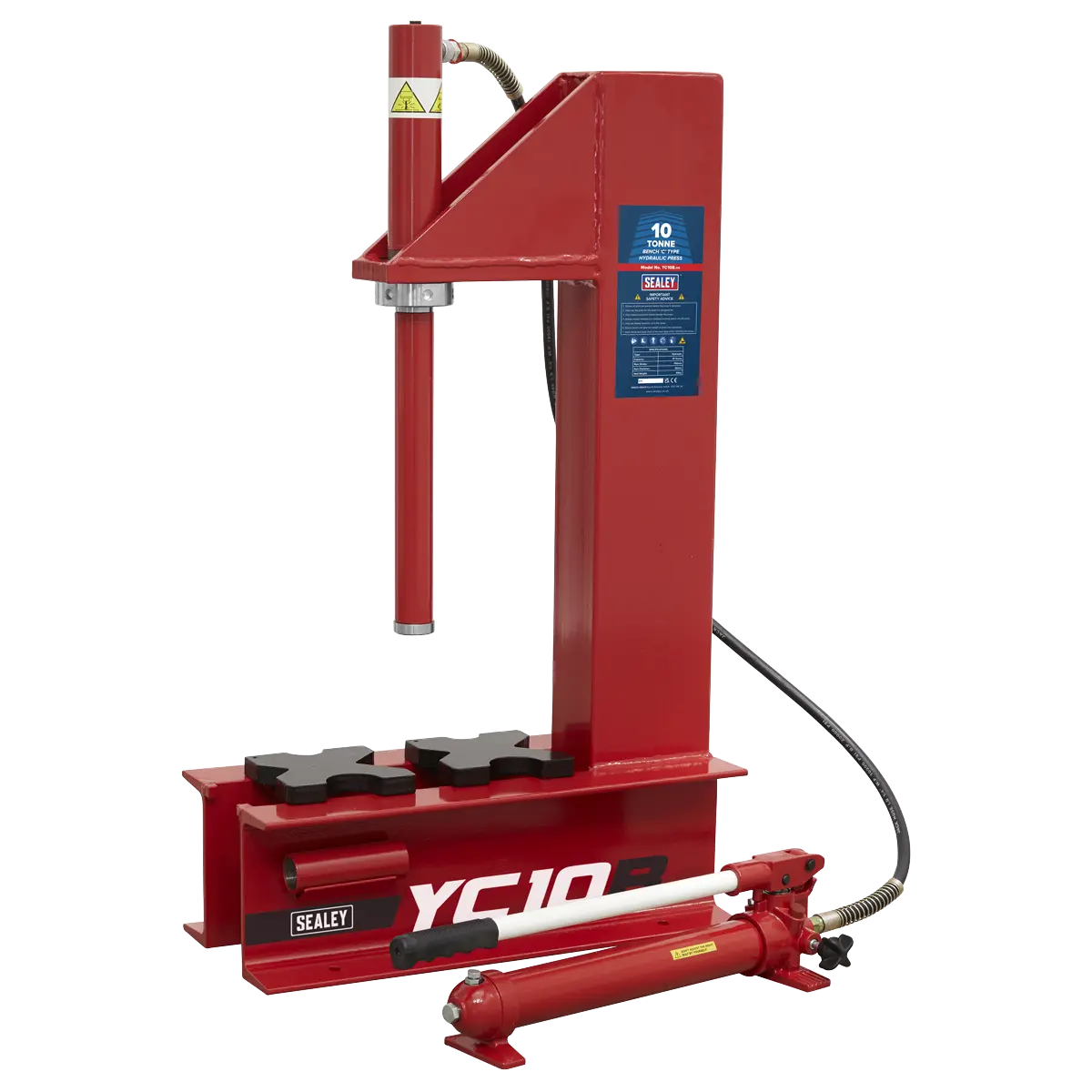Sealey Hydraulic Press 10 Tonne Bench 'C' Type Sealey 