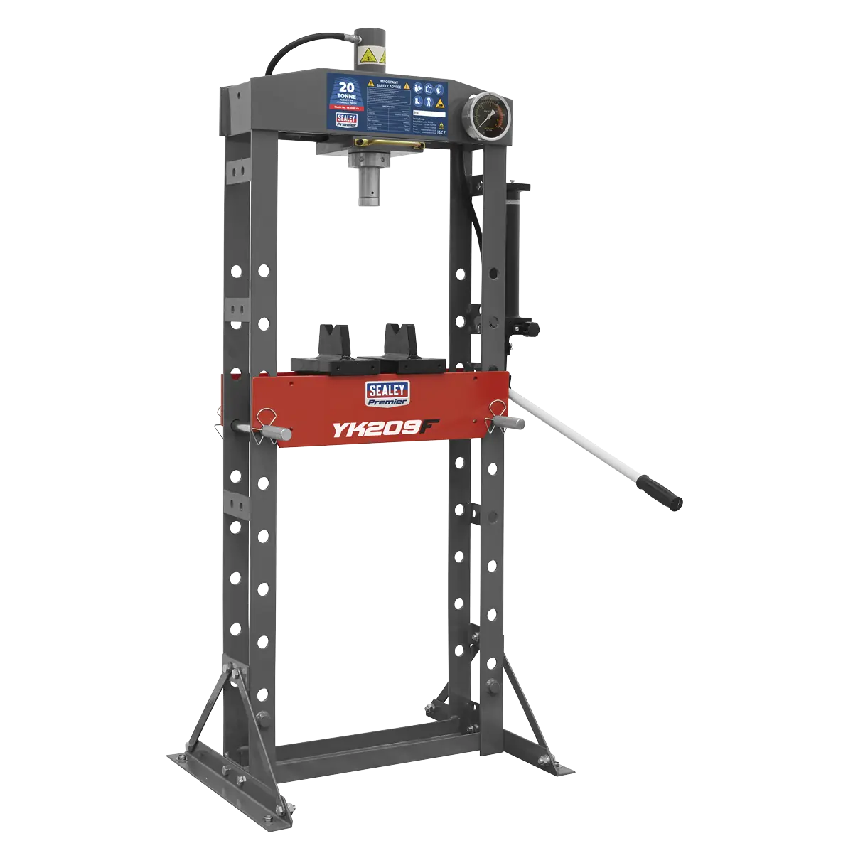 Sealey Premier Hydraulic Floor Type Press 20 Tonne Sealey 