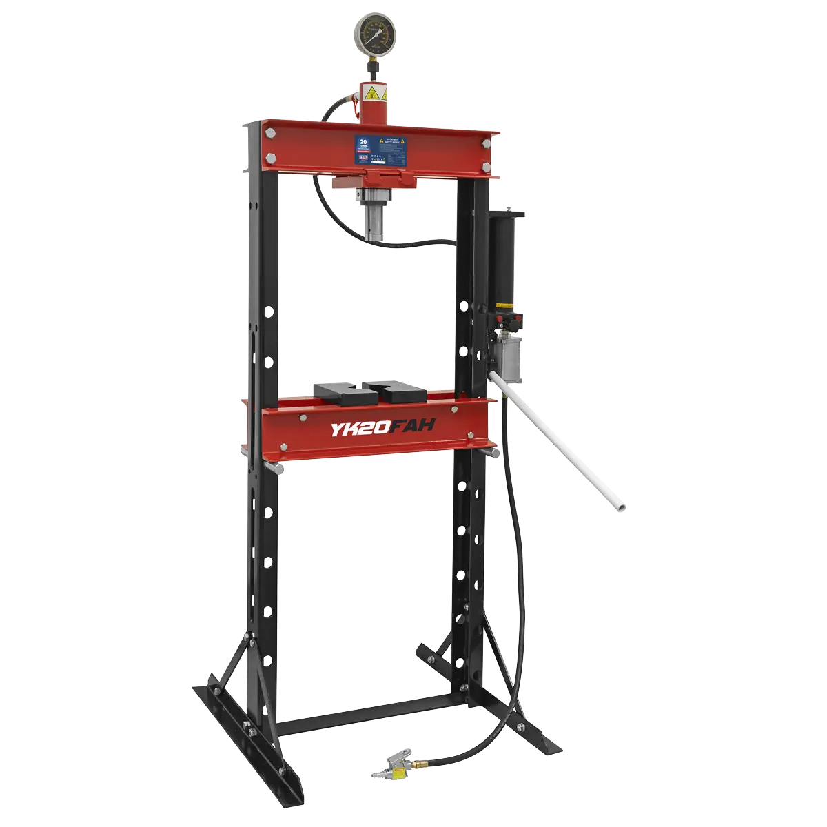Sealey Air/Hydraulic Floor Type Press 20 Tonne Sealey 