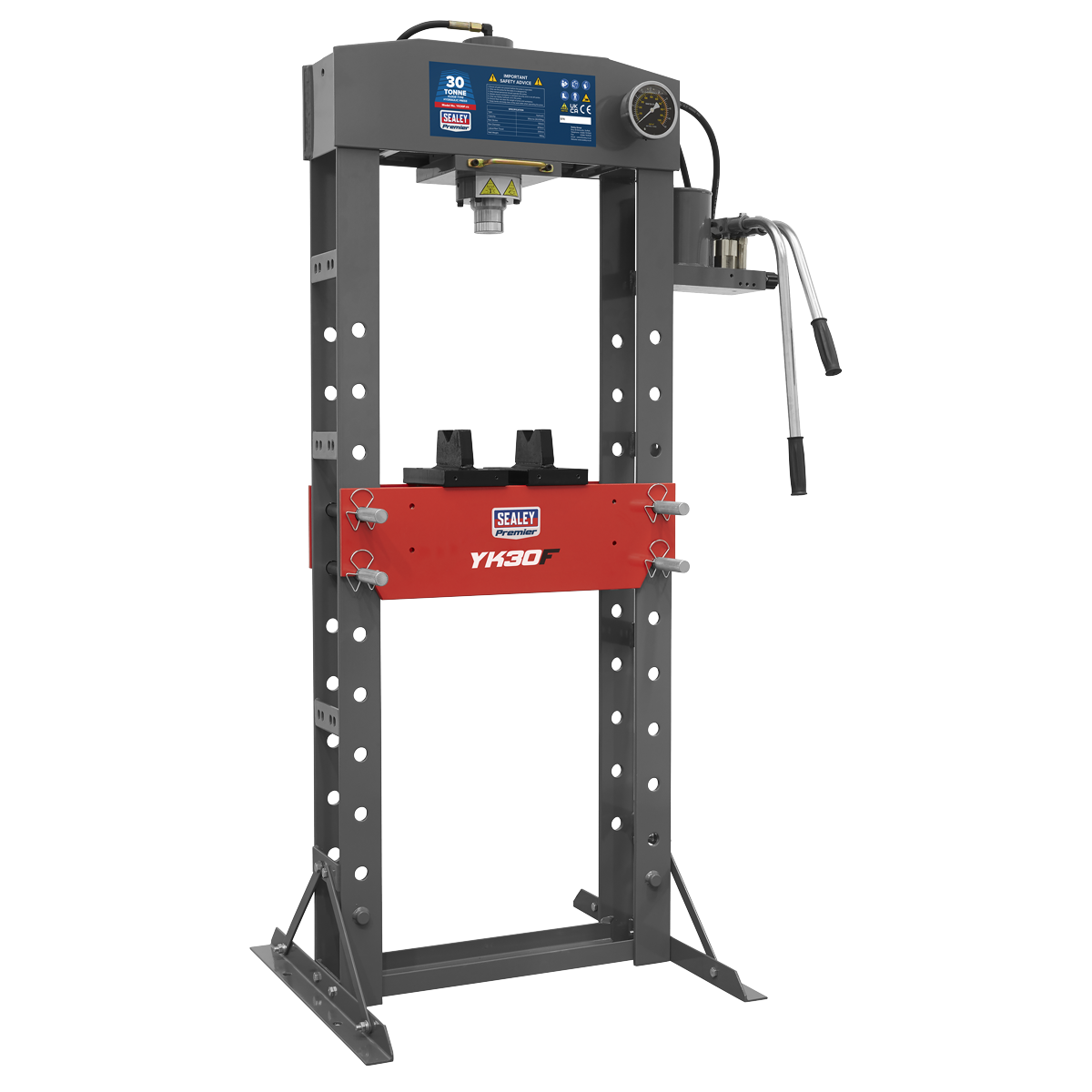 Sealey Premier Hydraulic Floor Type Press 30 Tonne