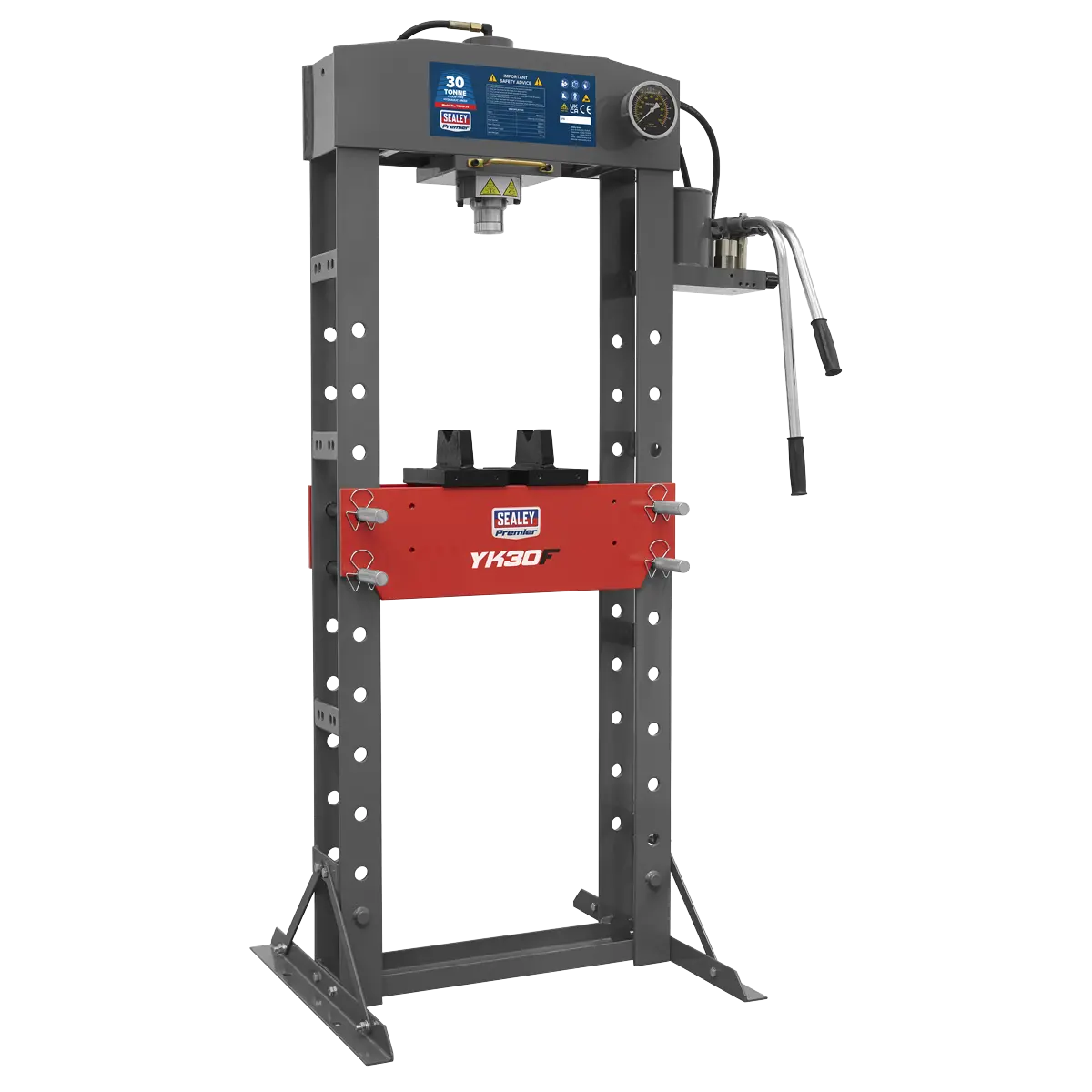Sealey Premier Hydraulic Floor Type Press 30 Tonne Sealey 