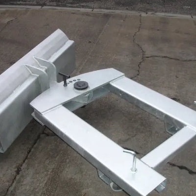 Forklift Adjustable Blade Snow Plough ISP Invicta Attachments 