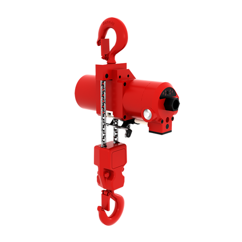 Red Rooster Top Hook Suspension 500kg Mini Air Hoist
