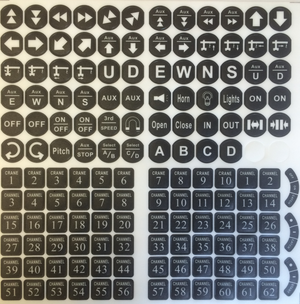 Magnetek Flex Directional Marker Legend Sheet