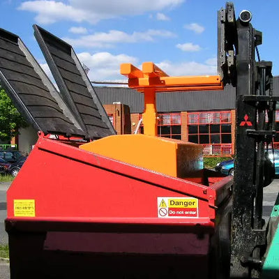 Forklift Skip Compactor ISC Invicta Attachments 