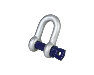 Blue Pin Standard Dee Shackles With Screw Pin