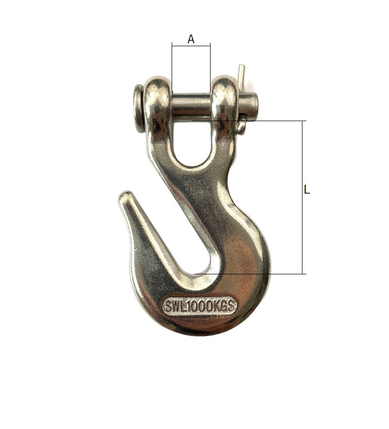 Stainless Steel Clevis Grab Hook Stainlok Stainless Steel Products 