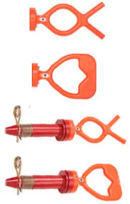 Crosby G-209R ROV Shackle With D Or F Style Handle Crosby 