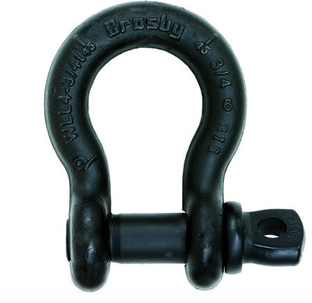 Crosby S-209T Theatrical Black Shackles Crosby 