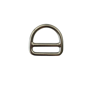 Stainless Steel Double Bar Dee Ring