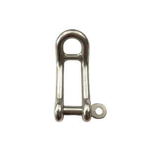 Stainless Steel Double Bar Dee Shackle with Captive Pin