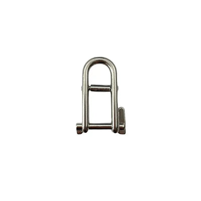 Stainless Steel Double Bar Long Flat Dee Shackle with Locking Pin Stainlok Stainless Steel Products 