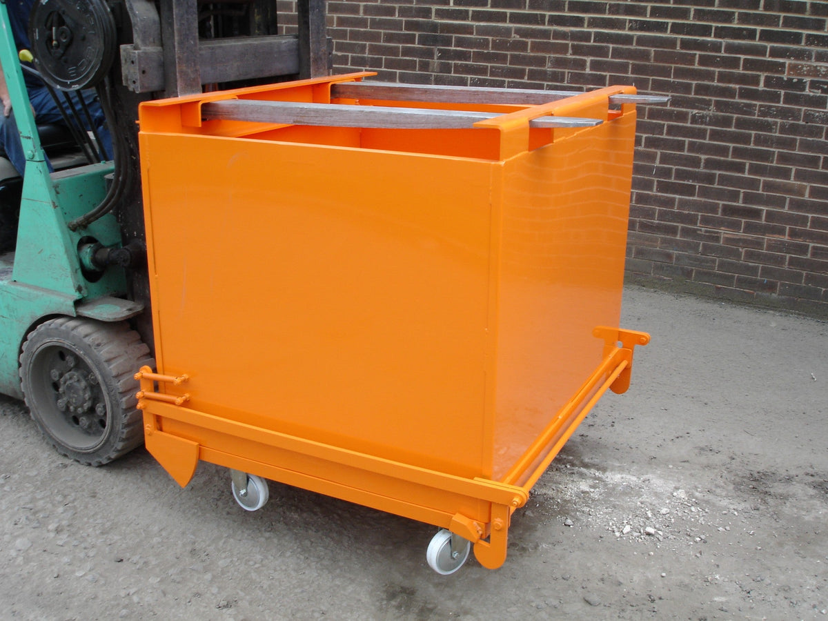 Drop Bottom Skip (Forklift) Invicta Attachments 