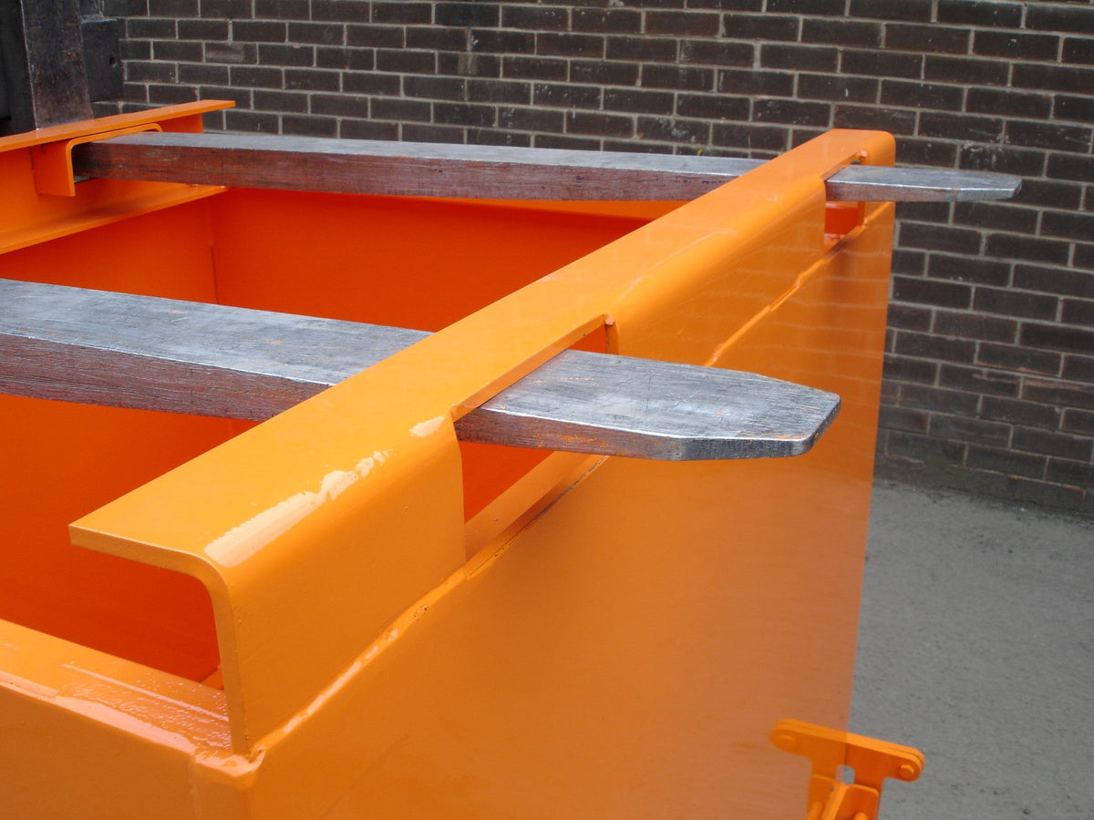 Drop Bottom Skip (Forklift) Invicta Attachments 