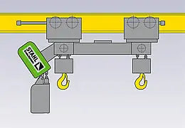 Stahl Dual Hook Chain Hoist Stahl 